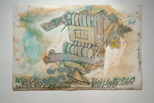 Study for Object with Memory, by Dennis Oppenheim