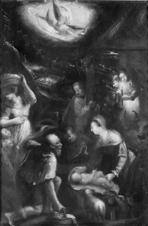 The Adoration of the Shepherds, by Denys Calvaert, unspecified, 1589