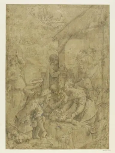 The Adoration of the Shepherds, by Denys Calvaert