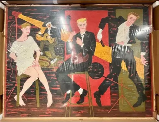 David Bowie Three Times, by Derek Boshier