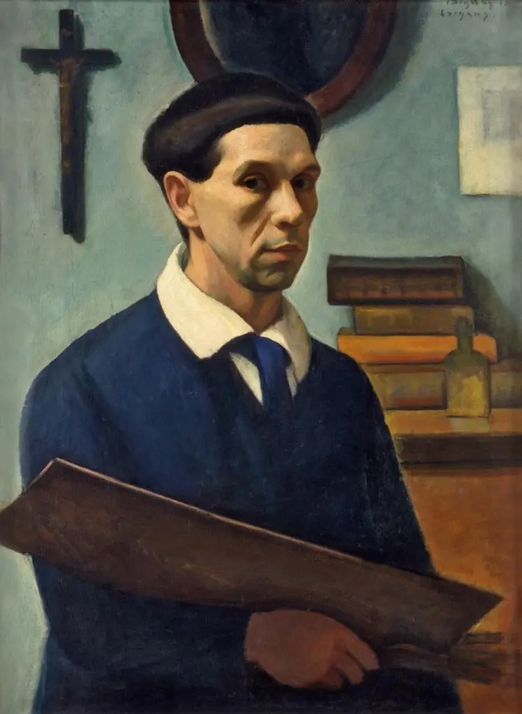 Self-portrait, by Dezső Czigány