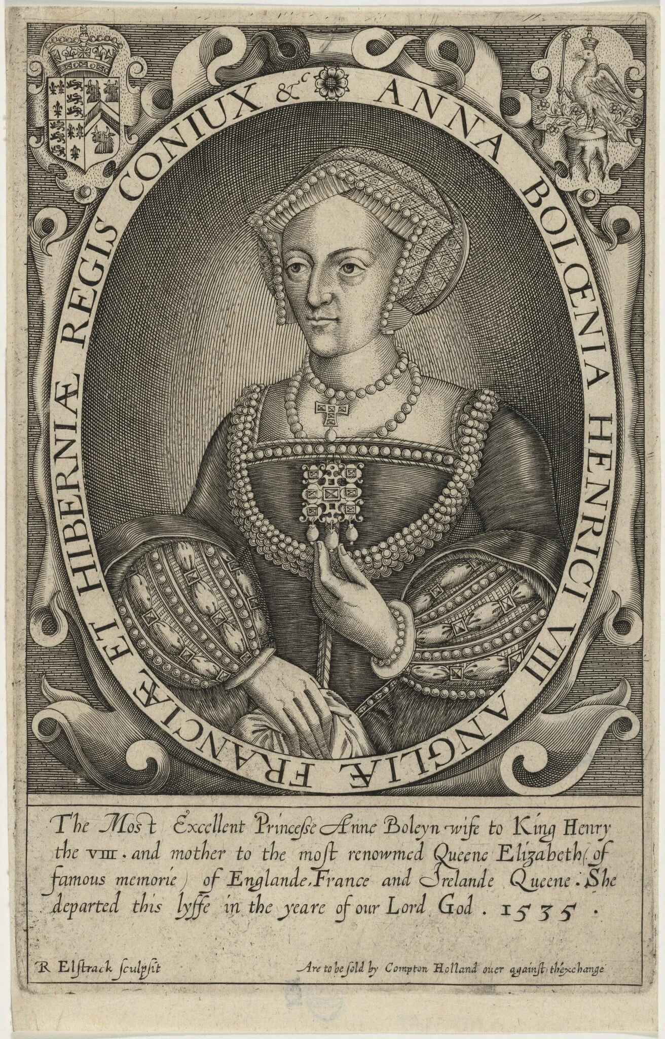 Anne Boleyn, detail
