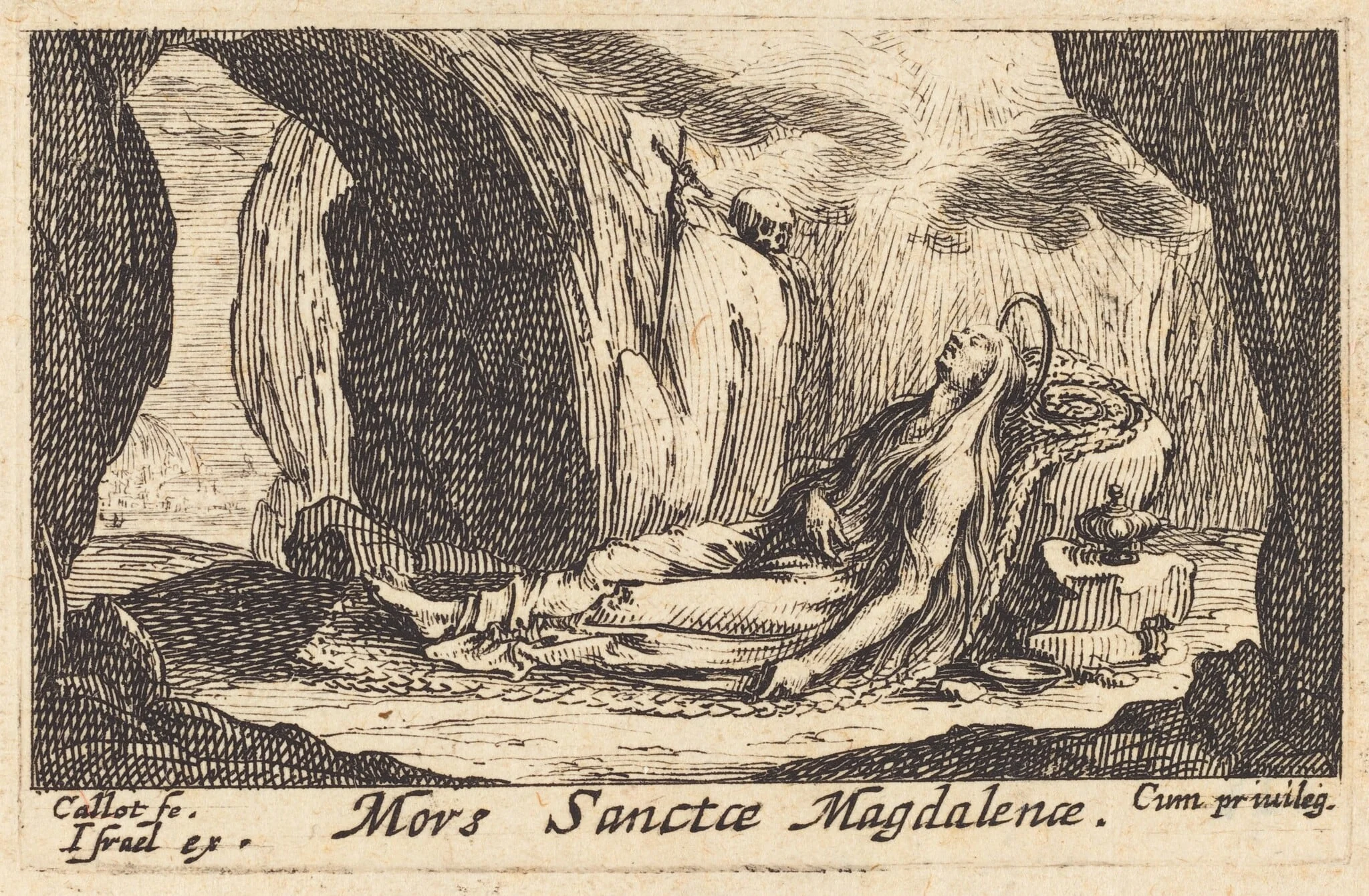 Death of the Magdalene, detail