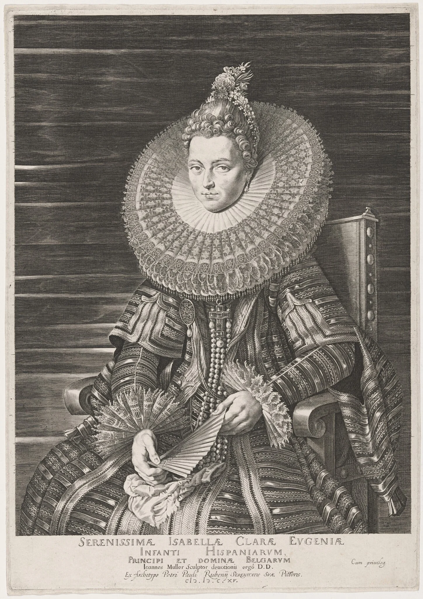 Isabella Clara Eugenia, Infanta of Spain, detail