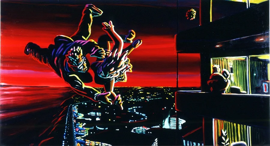 Big Fall, detail