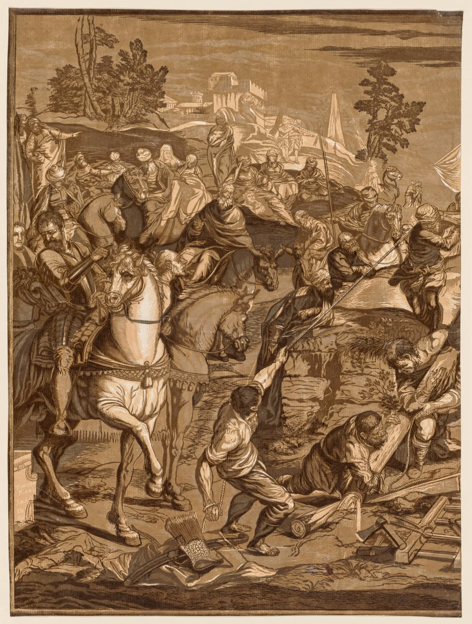 Crucifixion, detail