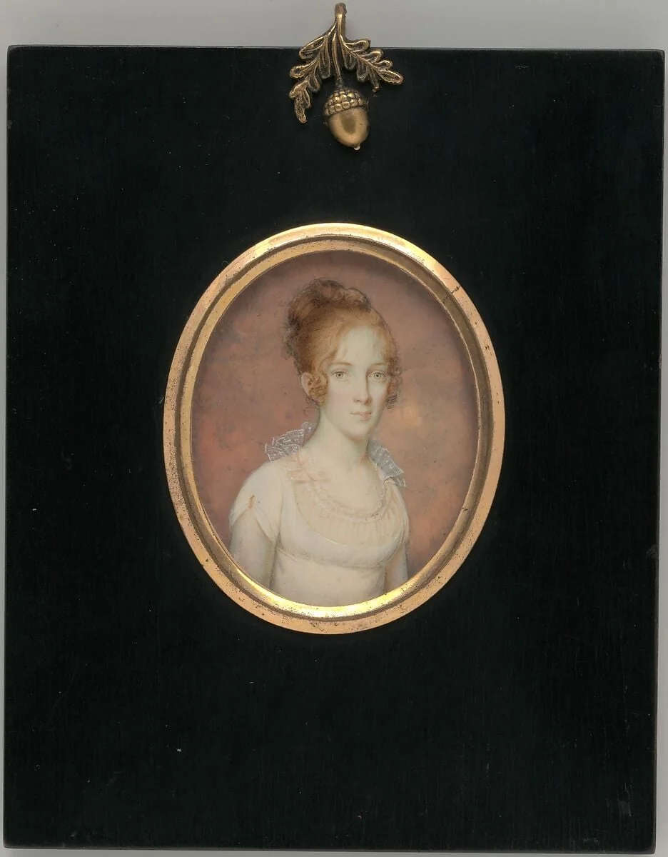 Mrs. Nathaniel Bowen (Margaret Blake), detail
