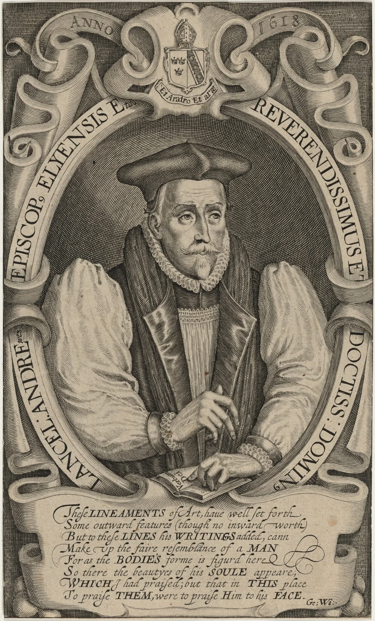 Lancelot Andrews, Bishop of Ely and Winchester, detail