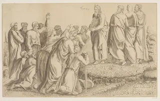 Untitled, by Giovanni Battista de' Cavalieri, 1550