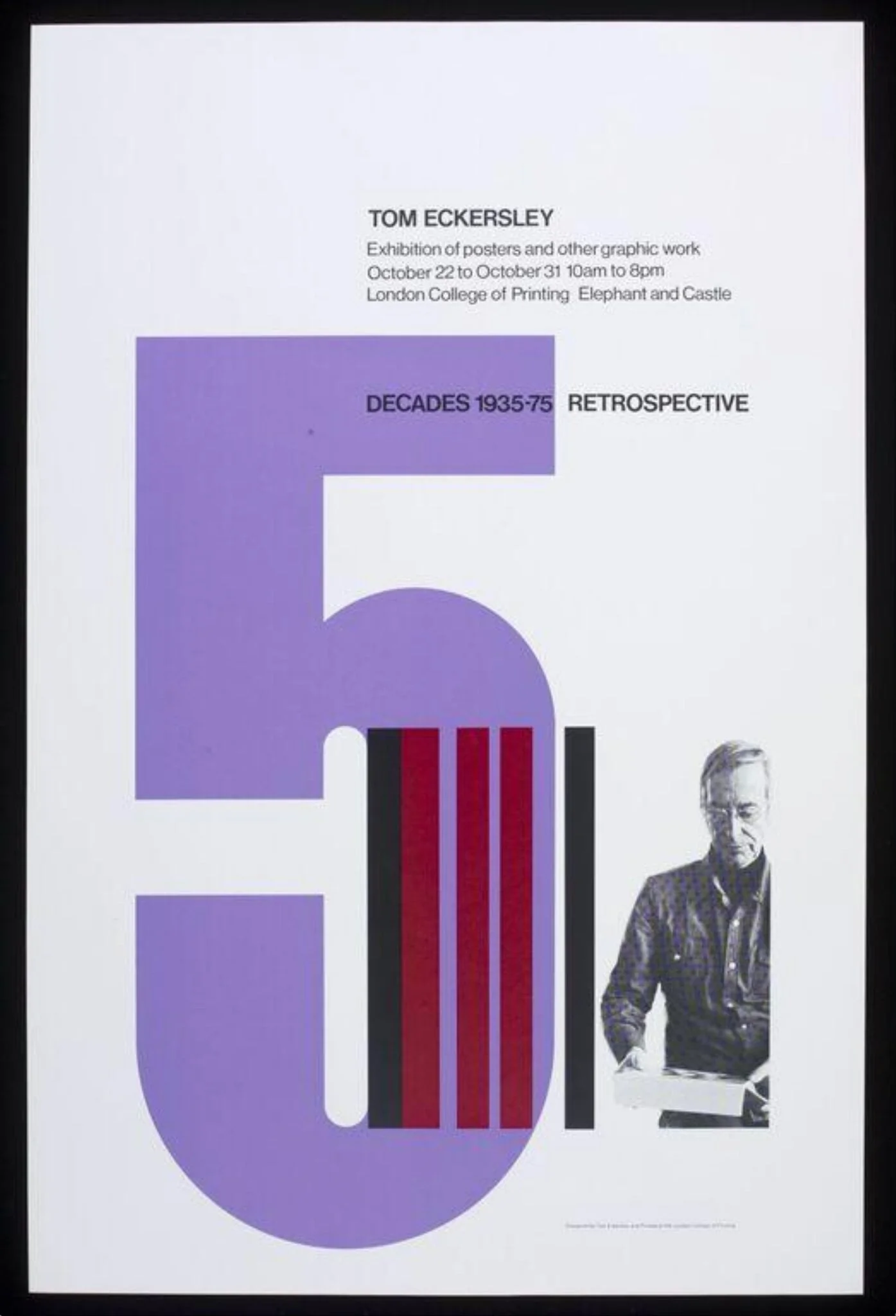 Tom Eckersley: 5 Decades 1935-1975, detail