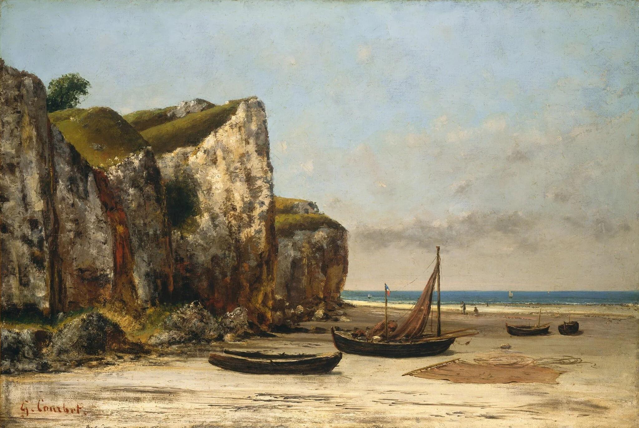 Beach in Normandy, detail