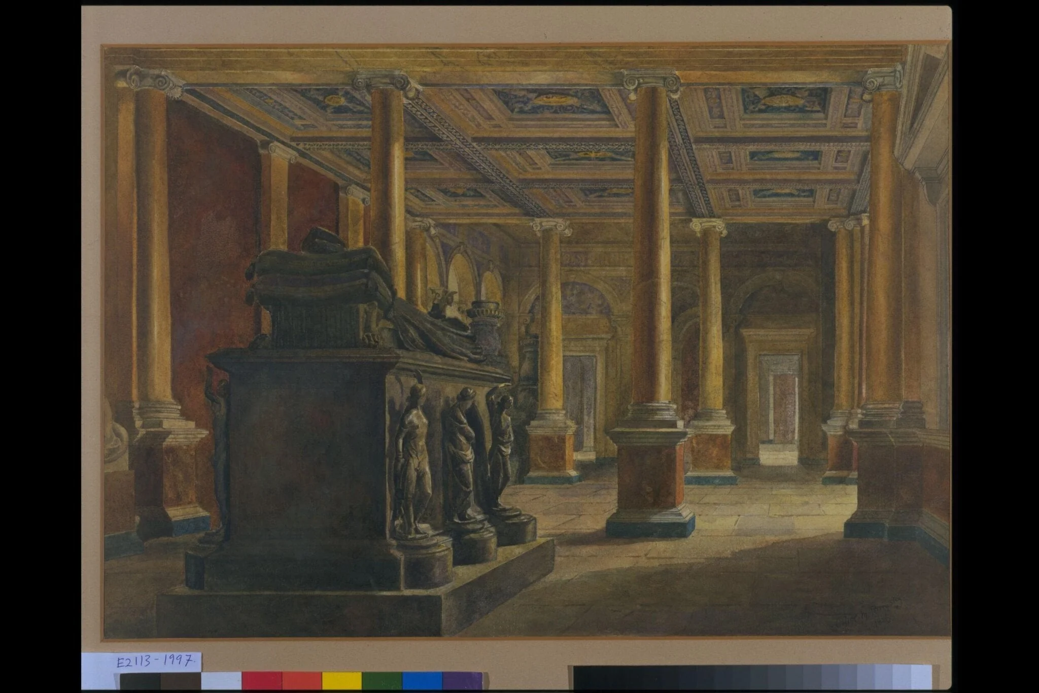 Italian Court at Crystal Palace, detail
