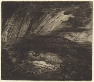 Le Chaos (Chaos), by Jules-Ferdinand Jacquemart, ink, 1863