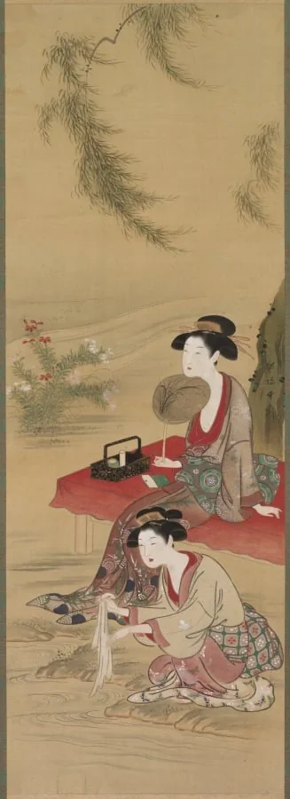 Beneath the Willow, detail