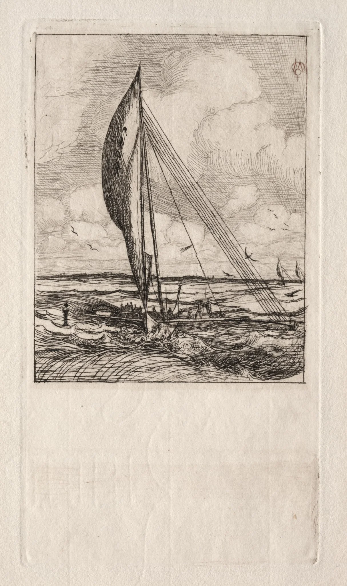 Swift Sailing Proa, Mulgrave Archipelago, Oceania, detail
