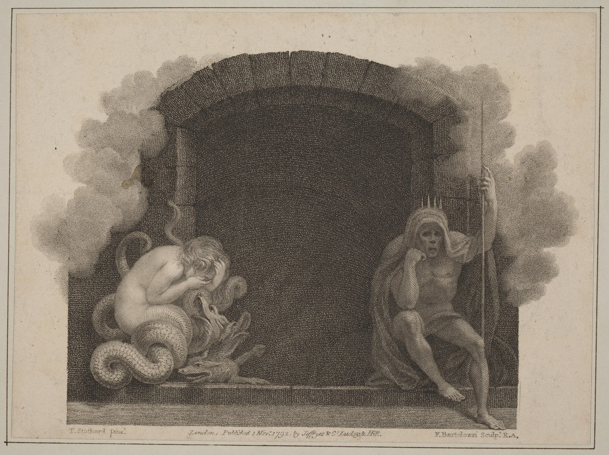 The Tomb of Death, detail