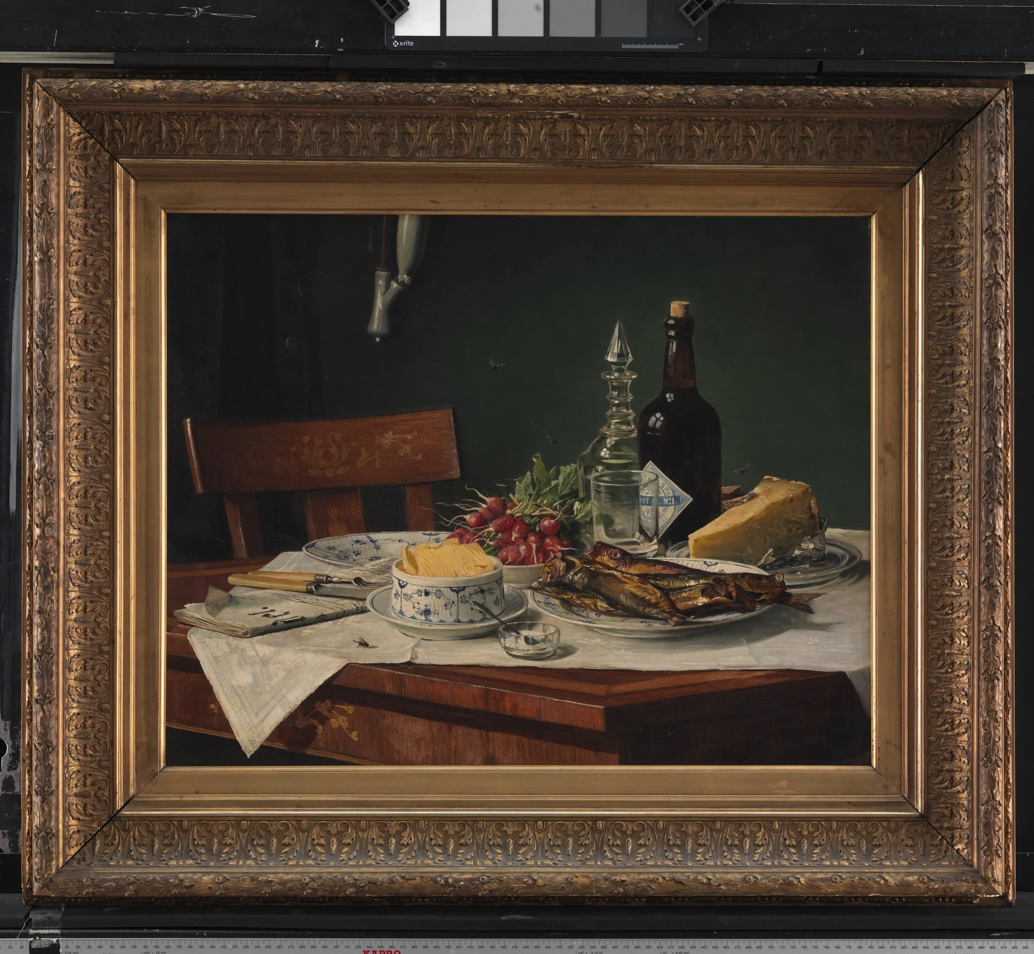 Et frokostbord, detail
