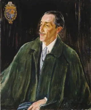 Jacobo Fitz-James Stuart, duke of Alba, by Maurice Fromkes, oil, 1925