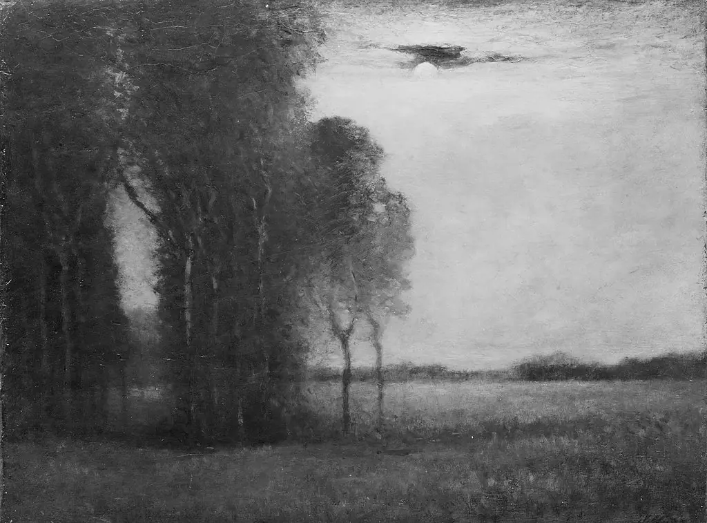 Midnight, by Alexander Shilling, oil, 1930