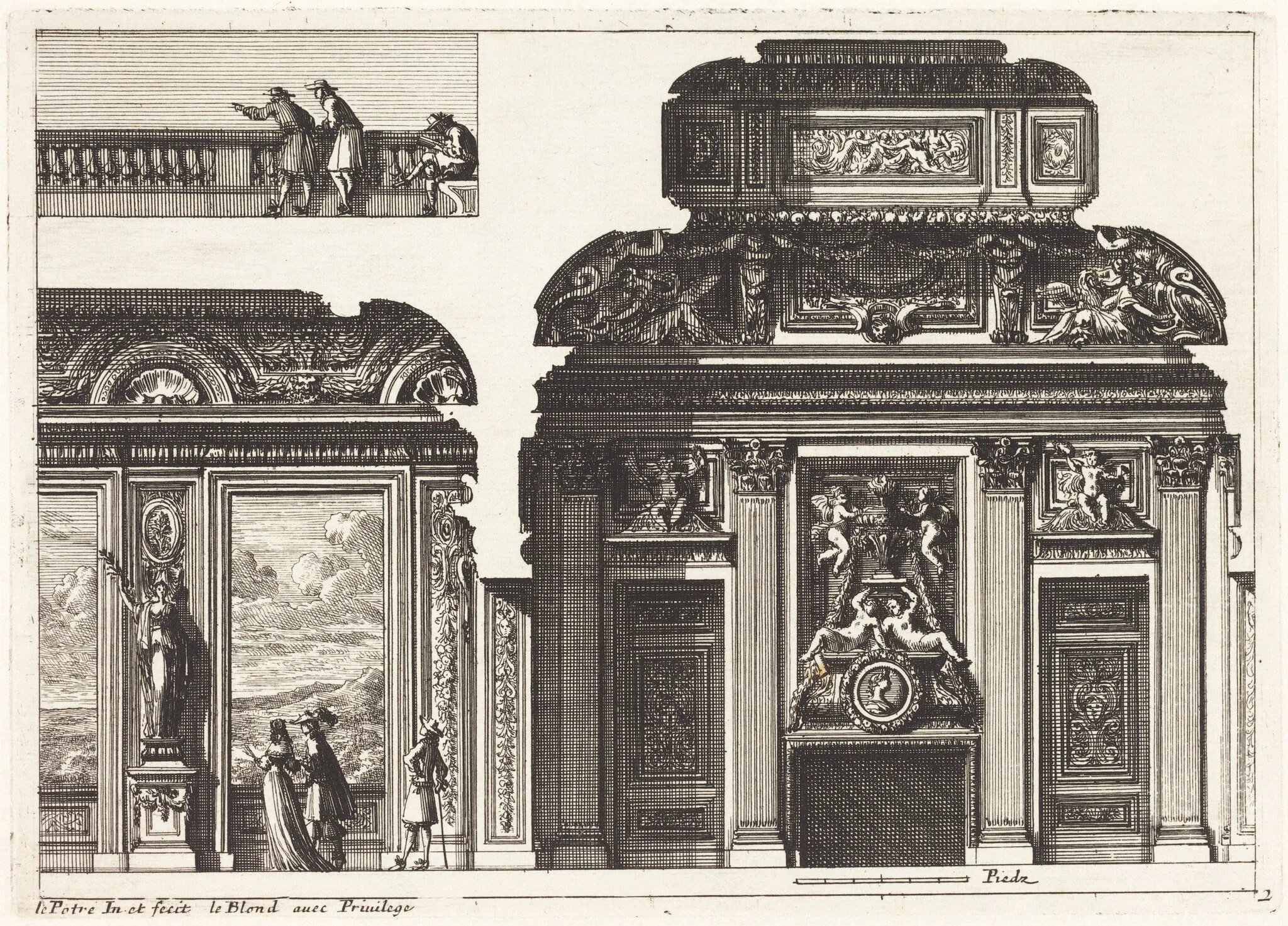 Fireplaces and Other Interior Decorations, detail
