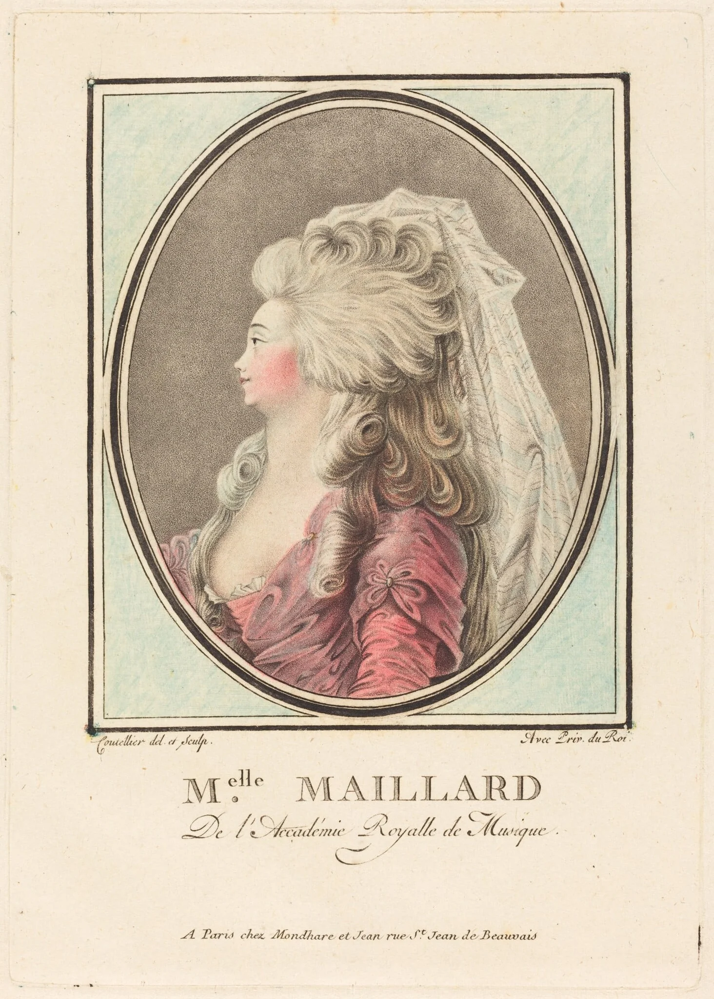 Mademoiselle Maillard, detail