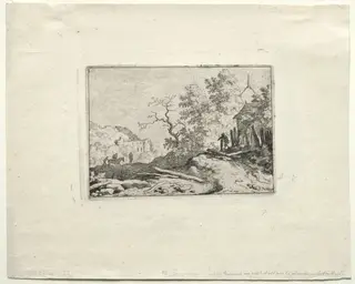 The Hut with the Rustic Fence, by Allart van Everdingen, 1656