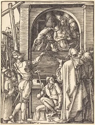 Ecce Homo, by Albrecht Dürer, ink, 1510