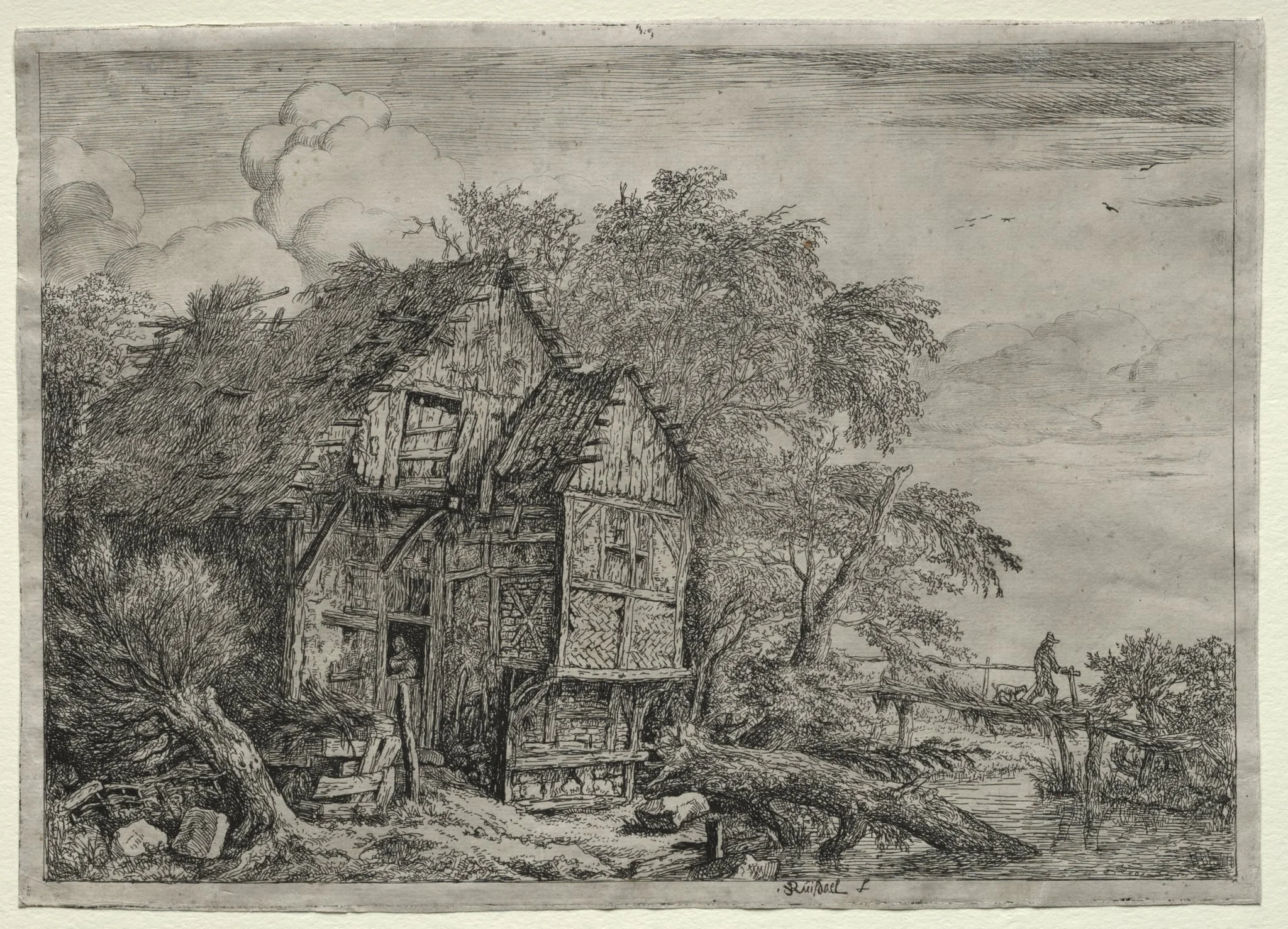 The Little Bridge, detail