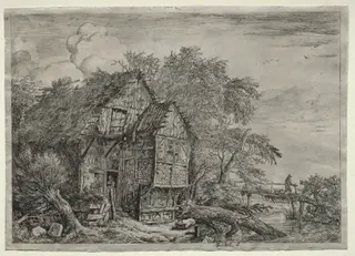 The Little Bridge, by Jacob van Ruisdael, 1650