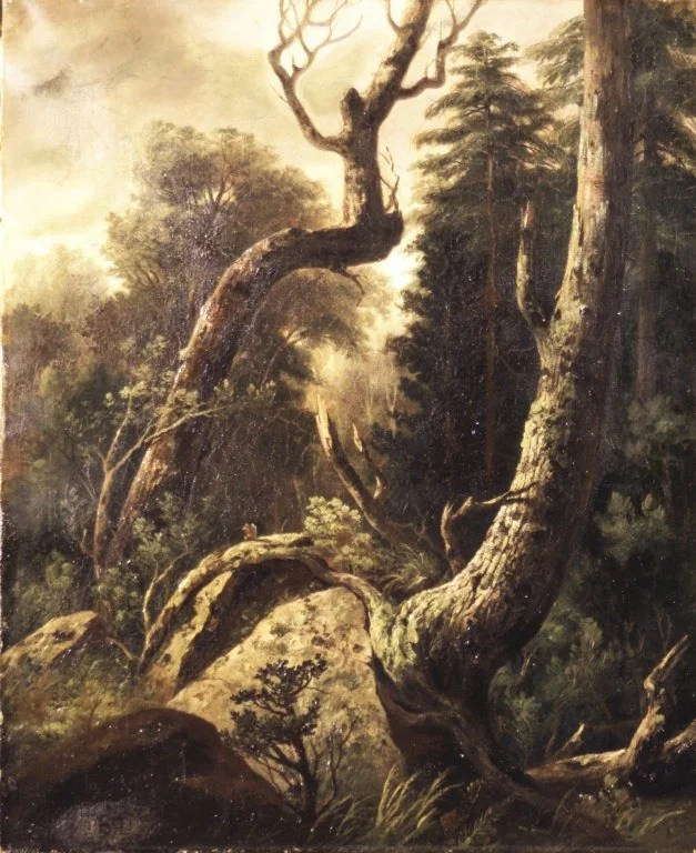 Forest Landscape, detail