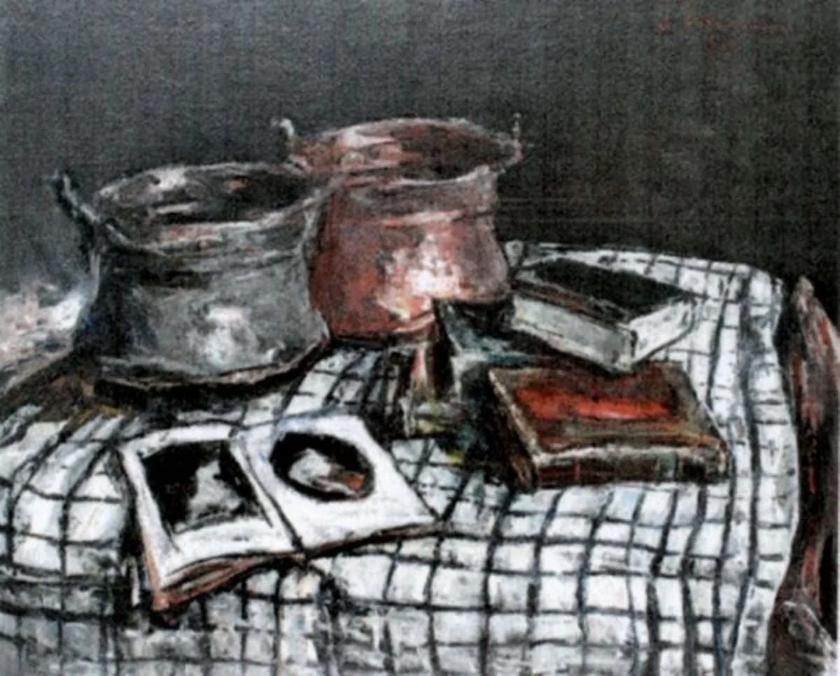 Căldărușe de aramă, detail