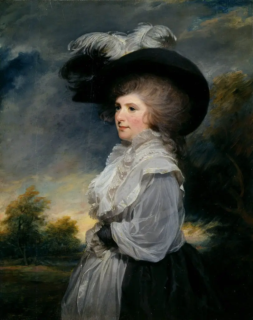 Porträit of Mary Constance, by William Beechey, oil, 1792