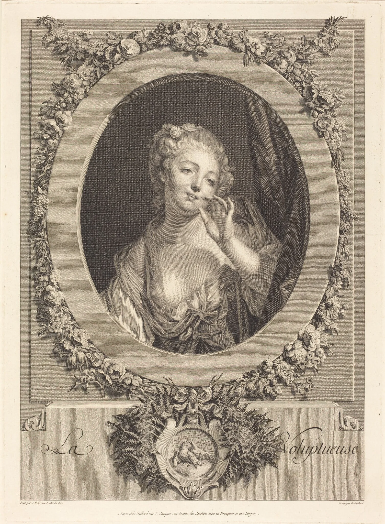 La voluptueuse, detail