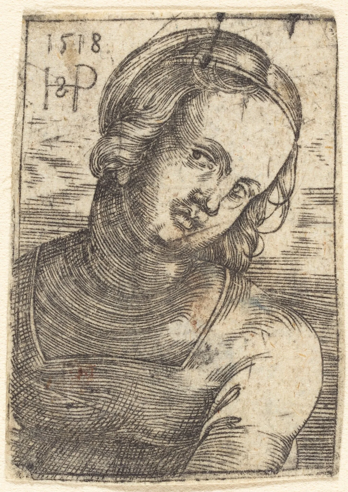 Bust of a Young Woman, detail