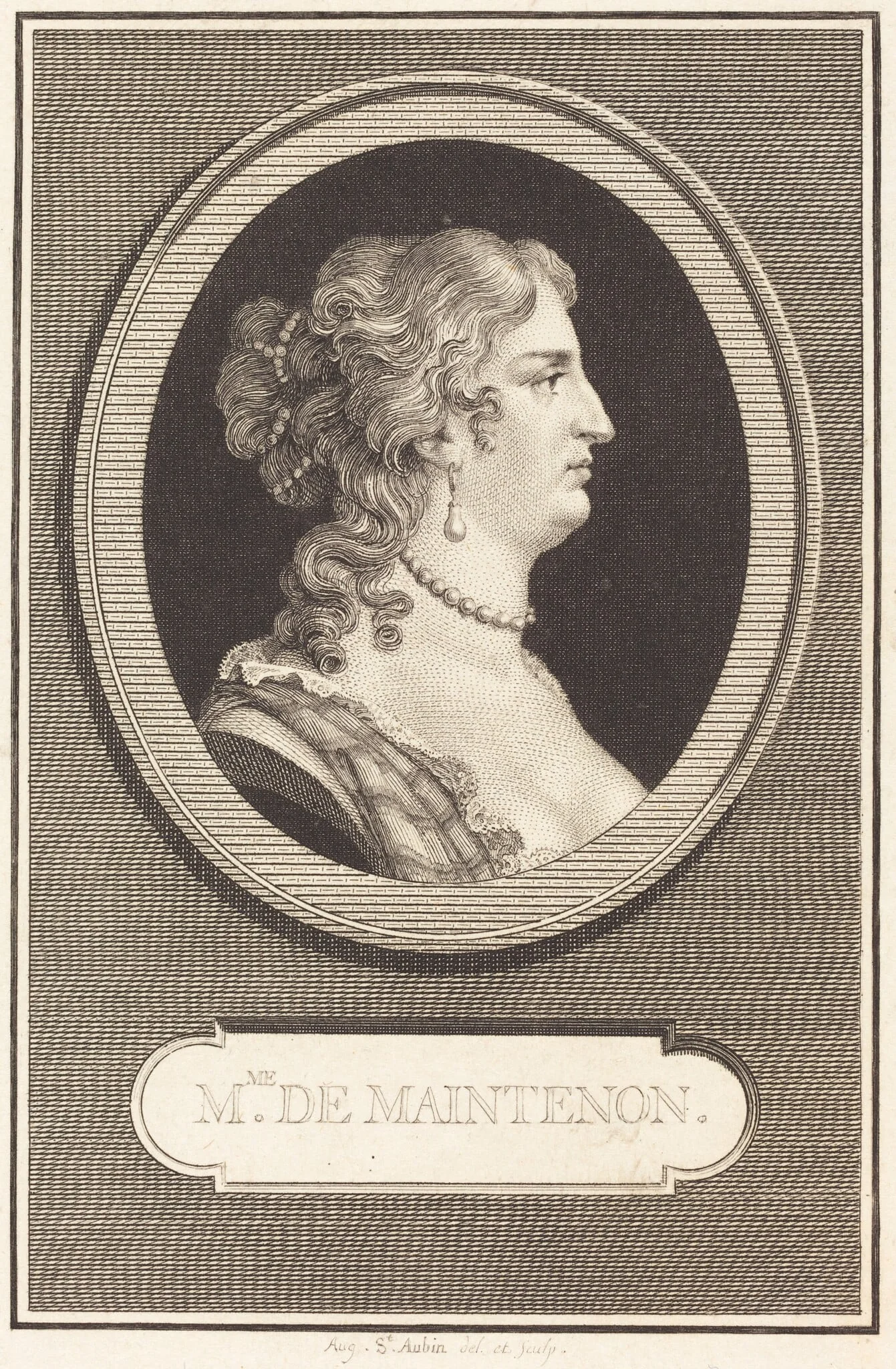 Madame de Maintenon, detail