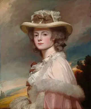 Mrs. Davies Davenport, by George Romney, oil, 1783