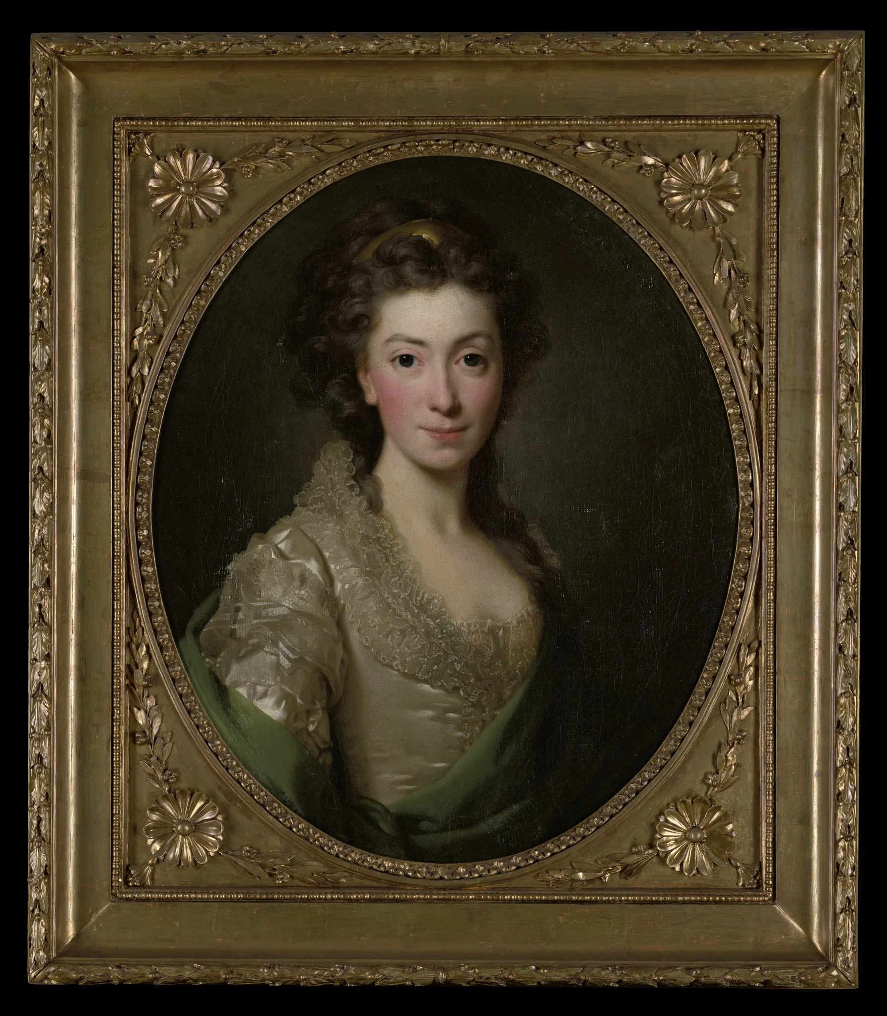 Portrait of Izabela Czartoryska, detail