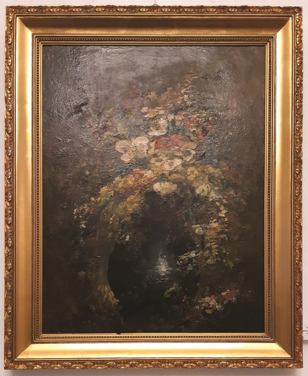 Vas cu flori, detail