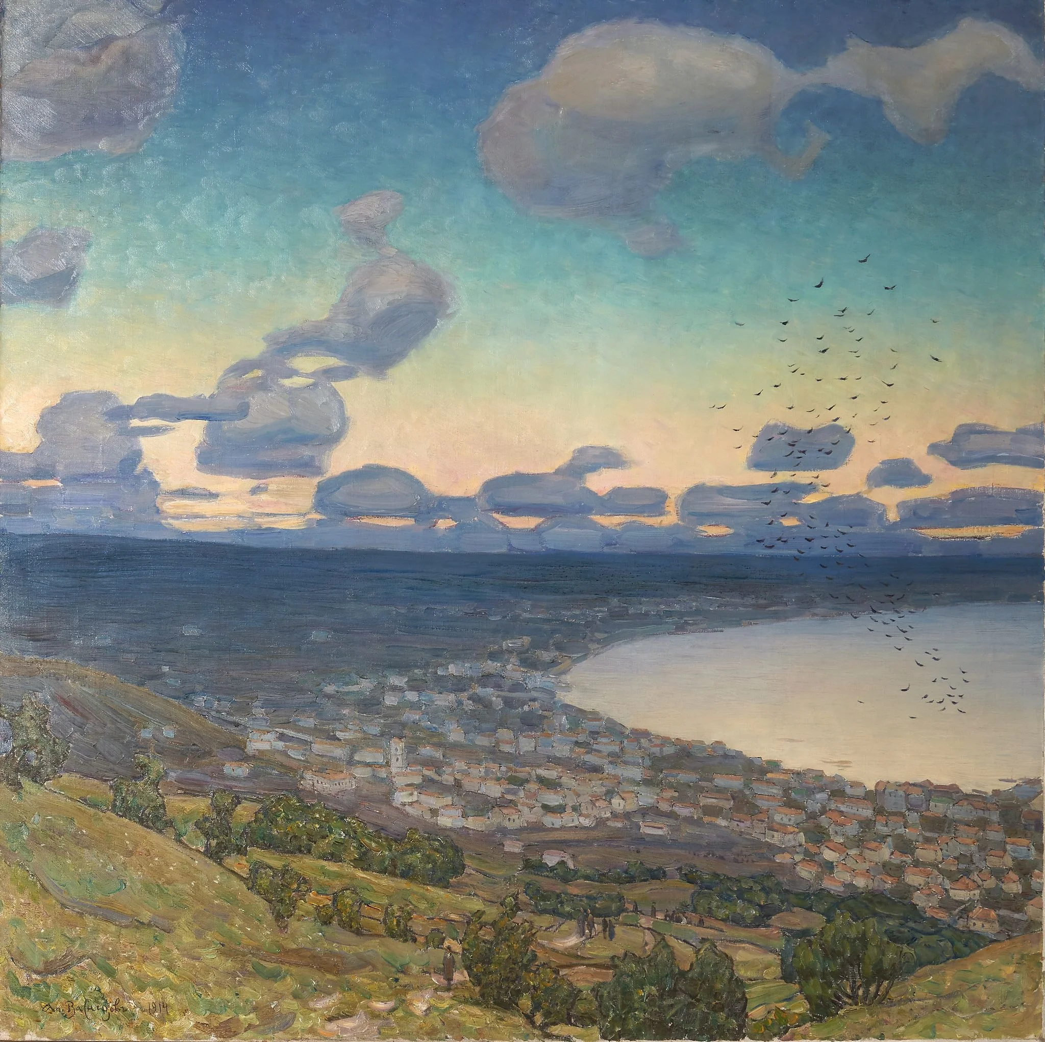 Feodosia moon, detail