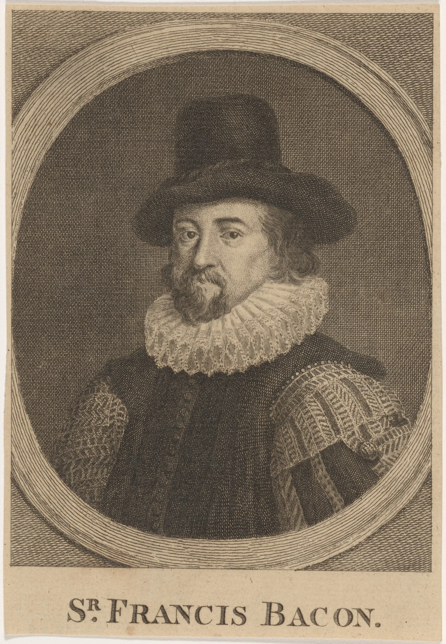 Sir Francis Bacon, detail