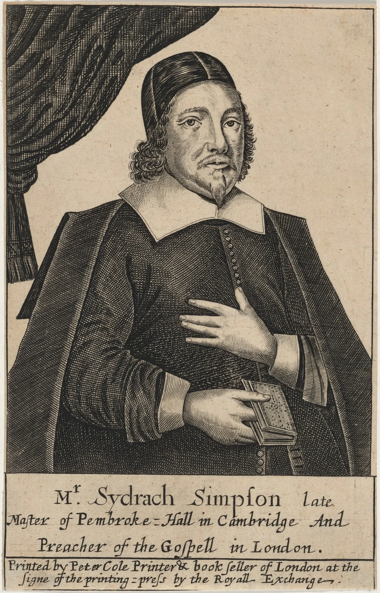 Sydrach Simpson, Preacher, detail