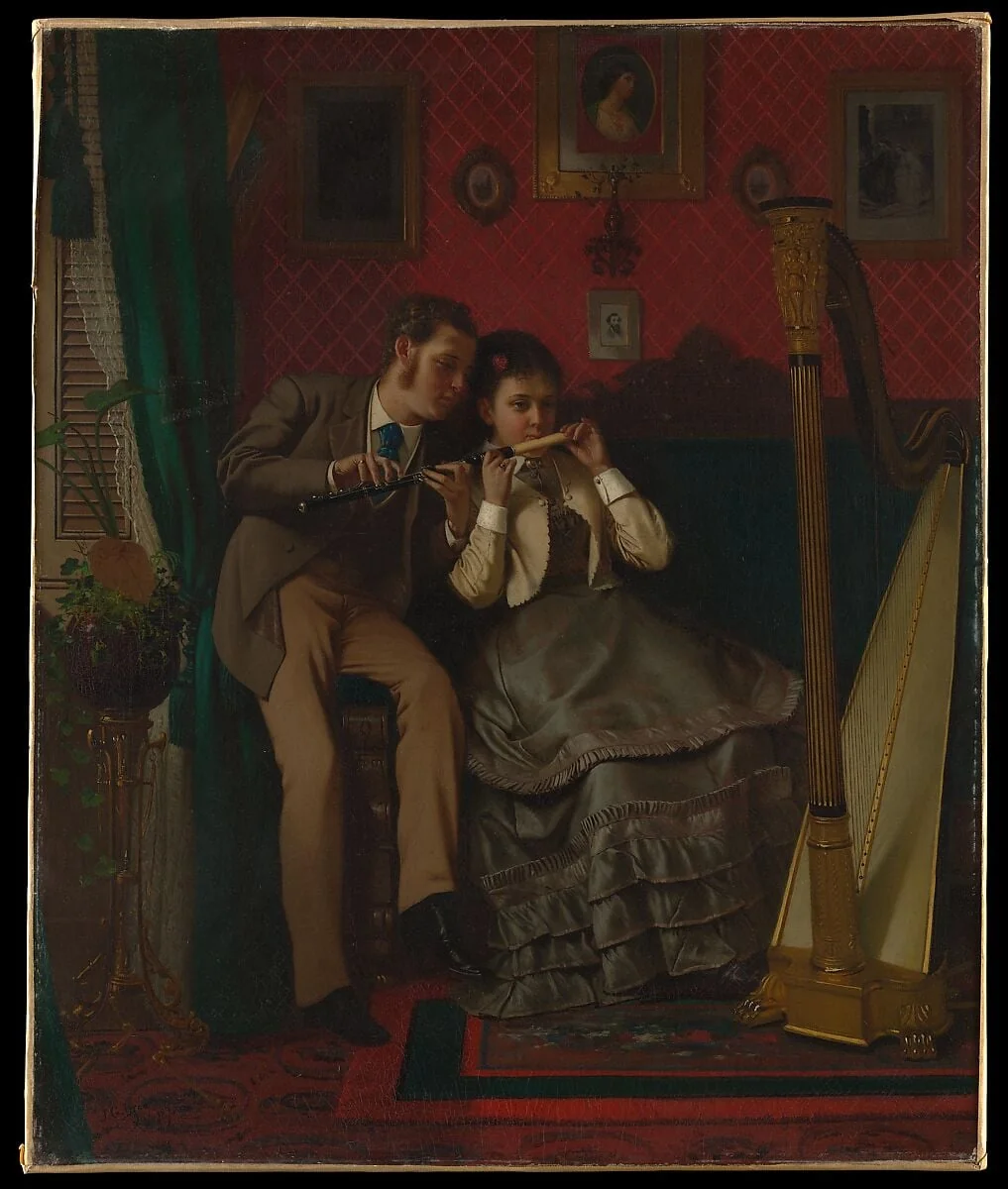 The Music Lesson, detail