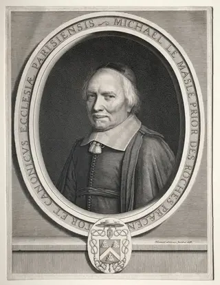 Michel le Masle, by Robert Nanteuil, 1658