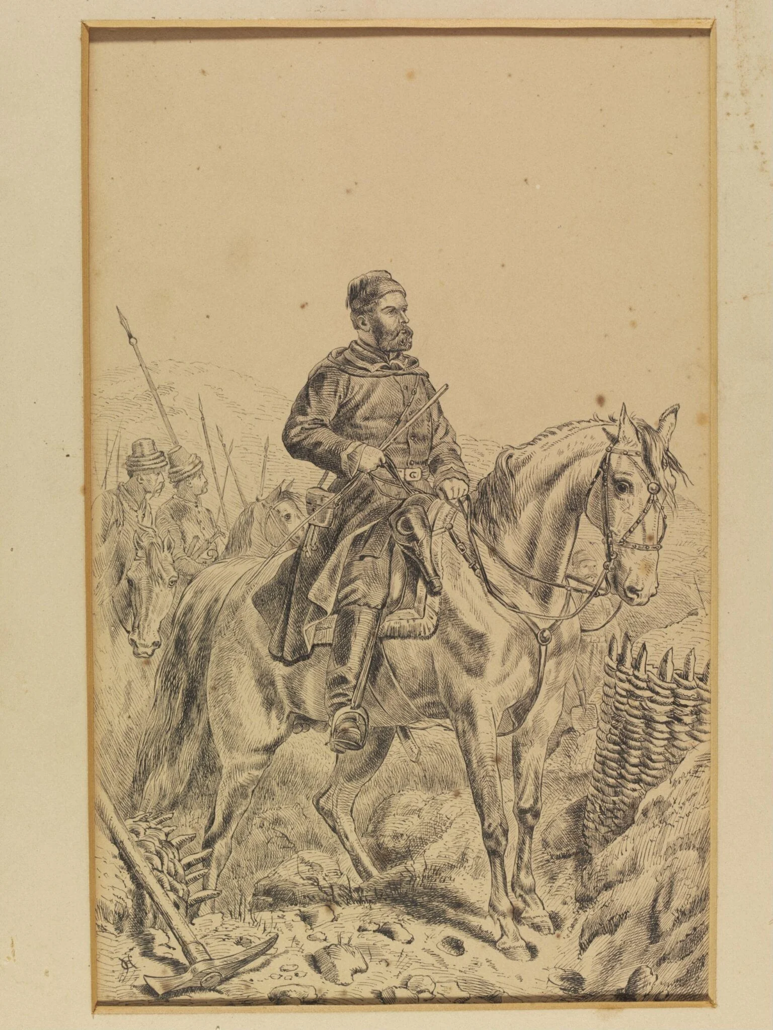 Osman Pasha, detail