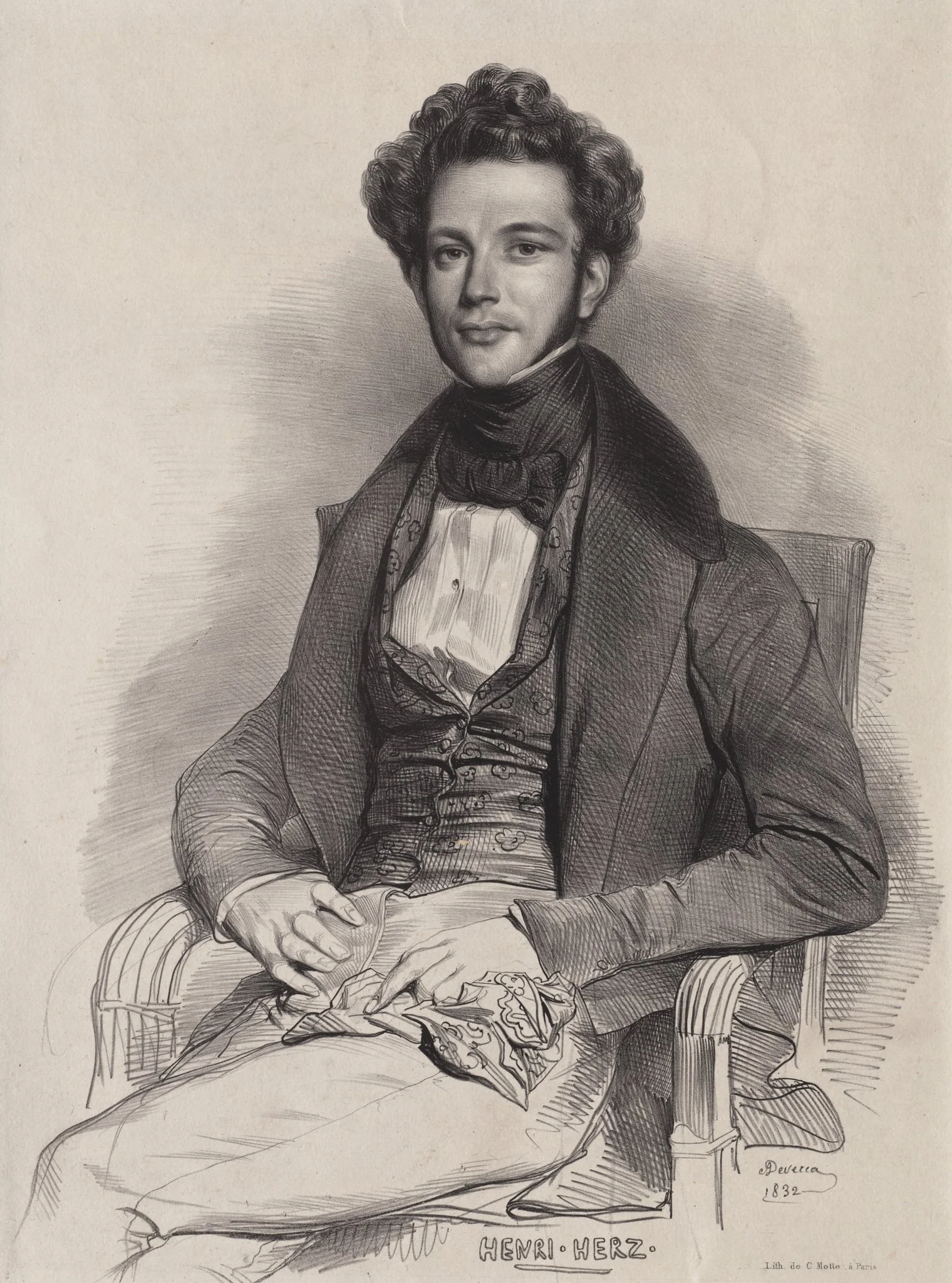 Henri Herz, Pianist, detail