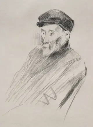 Portrait of Renoir, Third Plate, by Jean-Louis Forain, 1905