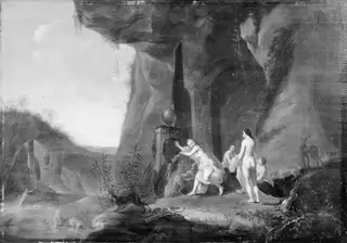 Diana and Her Nymphs, by Dirck van der Lisse