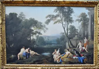 Diana and Her Nymphs in a Landscape