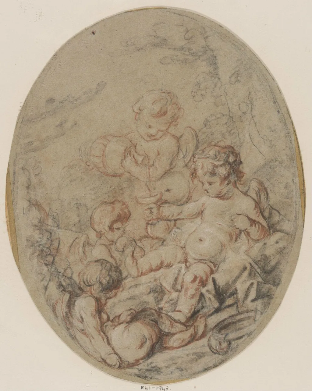 Untitled, by Diana Lady Beauclerk, 1750