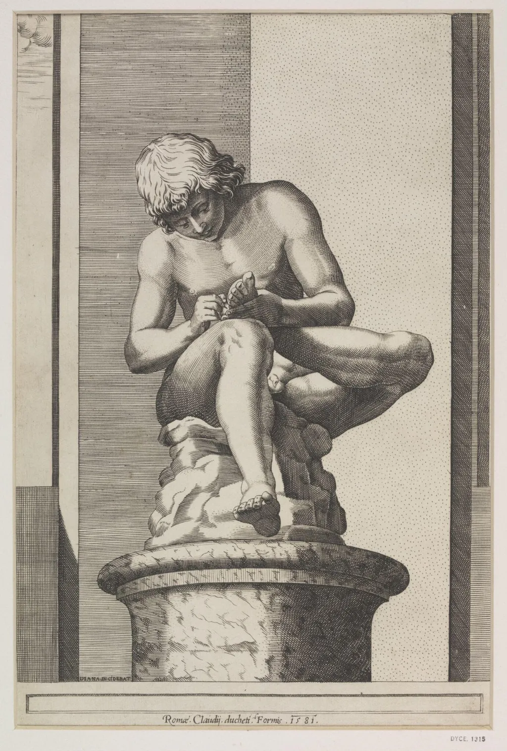 Untitled, by Diana Scultori, 1550